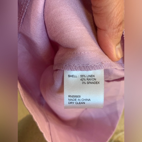 NWOT- Elegant Purple Sleeveless Dress - Picture 8 of 14